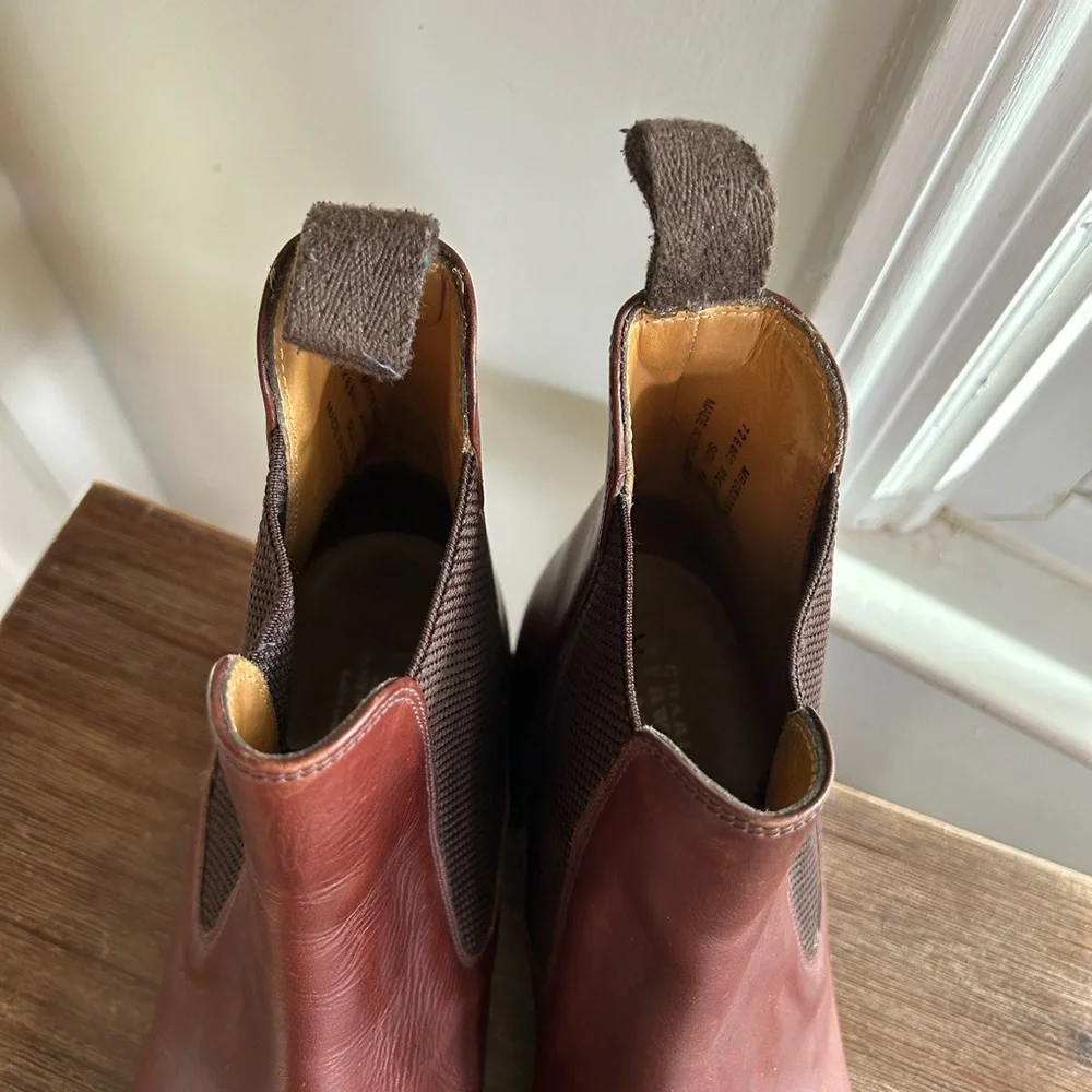 Charles Tyrwhitt Brown Chelsea boots classic pull on size 10.5 us